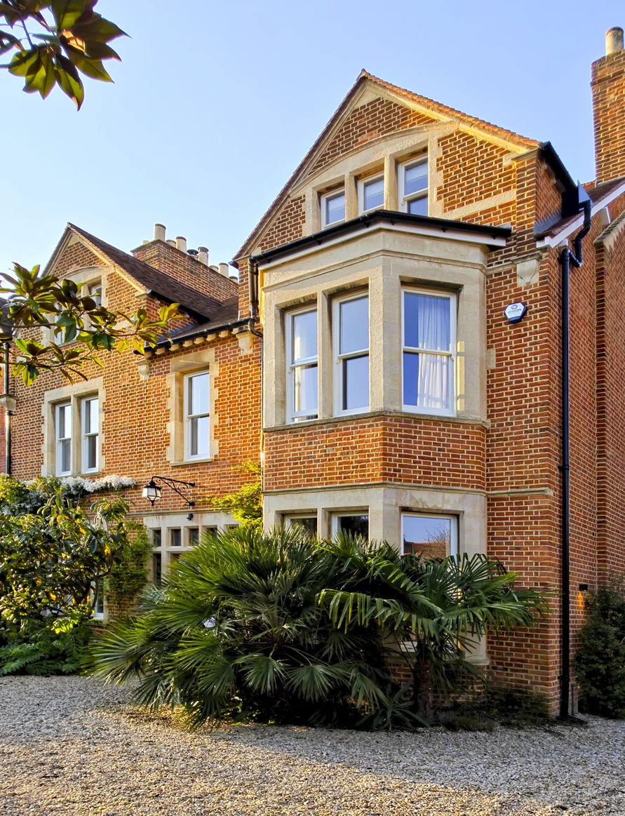 Boisrois timber sash windows on a period property